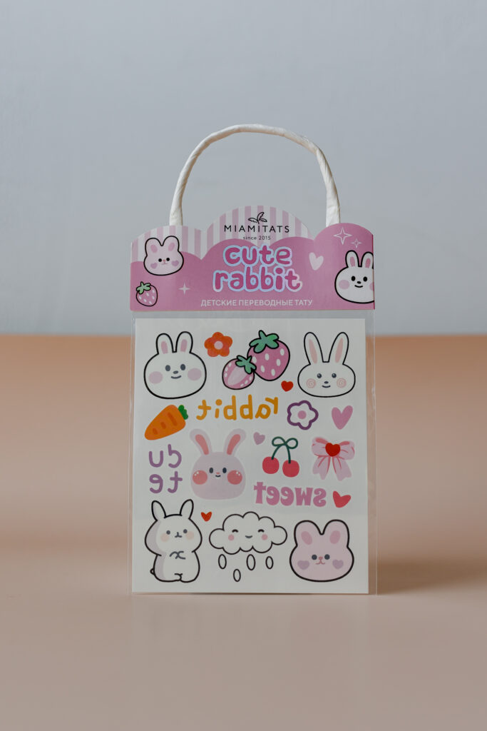 MIAMITATS Переводные тату KIDS Cute Rabbit