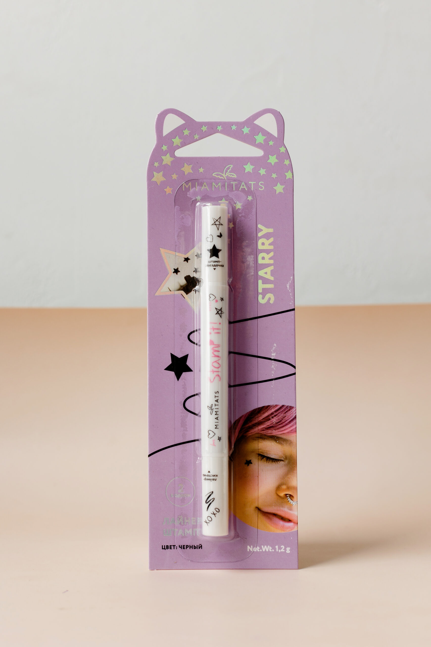 

Лайнер-штамп MIAMITATS KIDS Starry