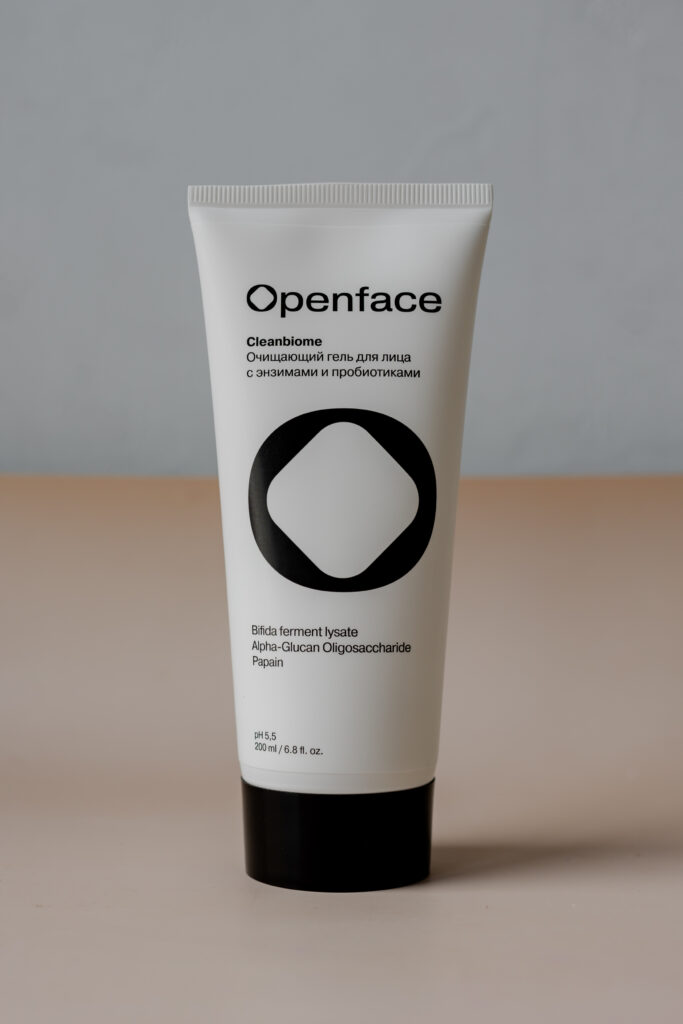 Очищающий гель для лица с энзимами OPENFACE Cleanbiome 200ml