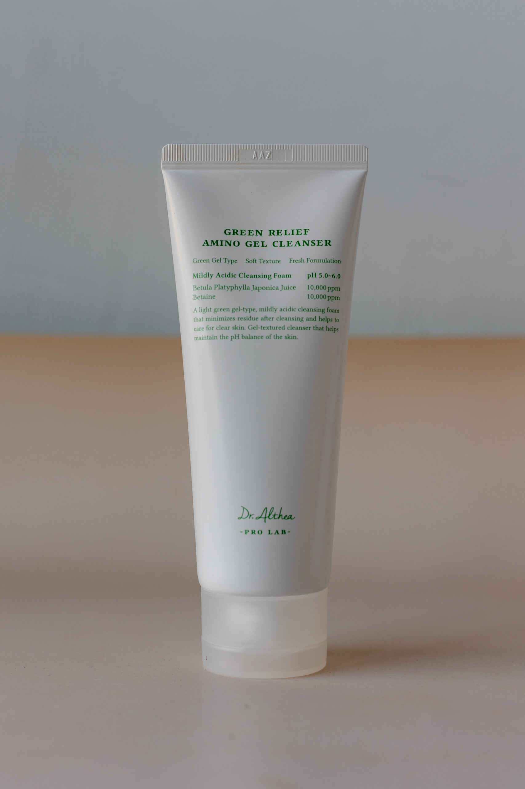 Гелевая пенка для умывания Dr. Althea Green Relief Amino Gel Cleanser 100ml