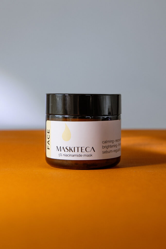 Маска для лица с 5% ниацинамида Maskiteca 5% Niacinamide Mask 60ml