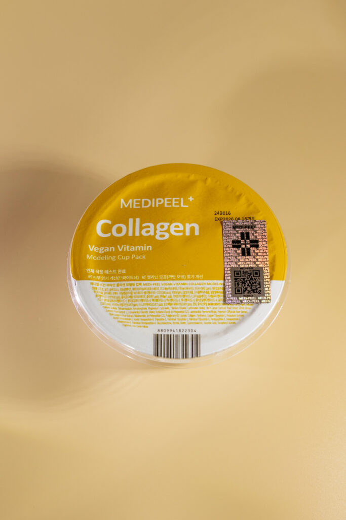 MEDI-PEEL Витаминная альгинатная маска для сияния кожи Vegan Vitamin Collagen Modeling Cup Pack 28g