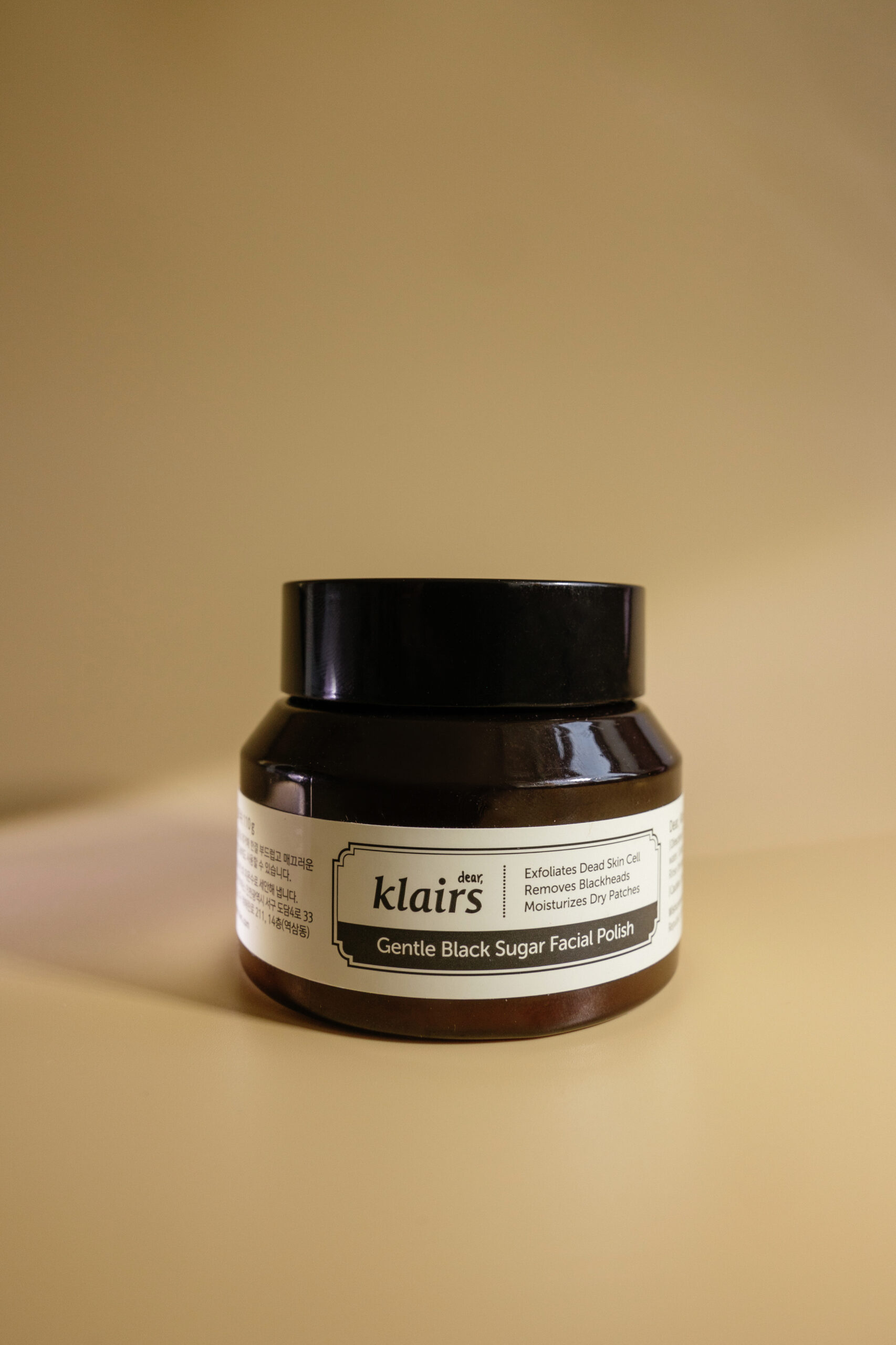 Сахарный скраб для лица KLAIRS Gentle Black Sugar Facial Polish 110g