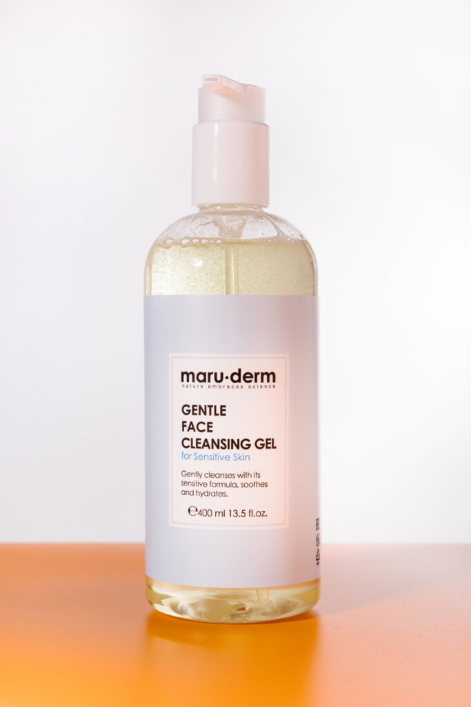 Очищающий гель для чувствительной кожи лица Maruderm Gentle Face Cleansing Gel For Sensitive Skin, 400ml