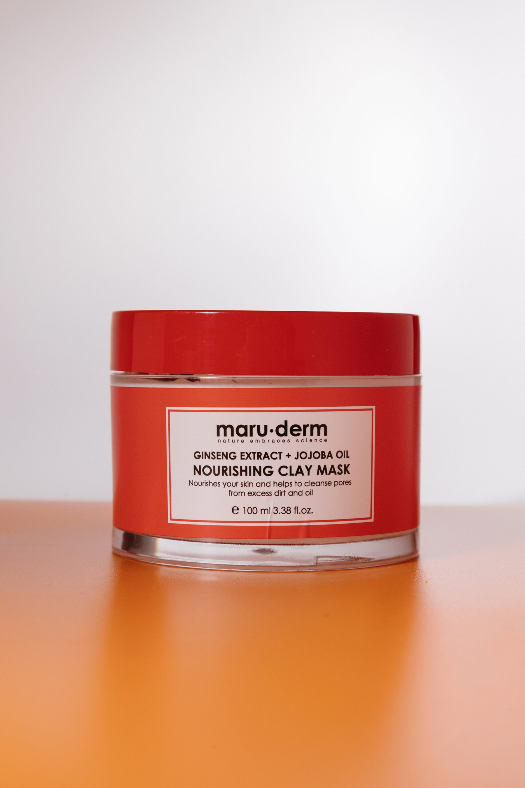

Глиняная маска Maruderm Ginseng Extract+Jojoba Oil Nourishing Mask, 100ml