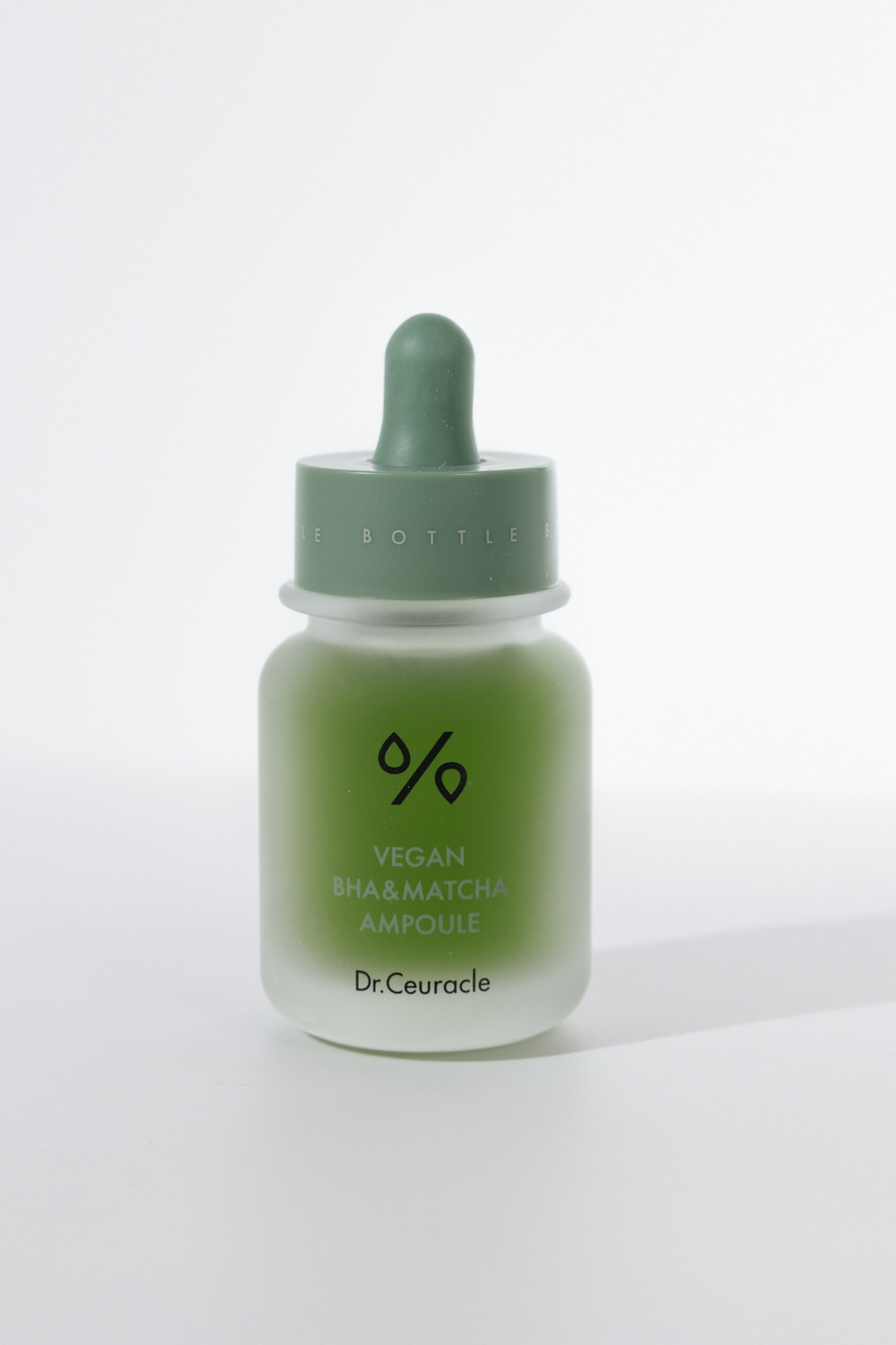 Ампула с салициловой кислотой и матчей Dr.Ceuracle Vegan BHA & Matcha Ampoule 30ml