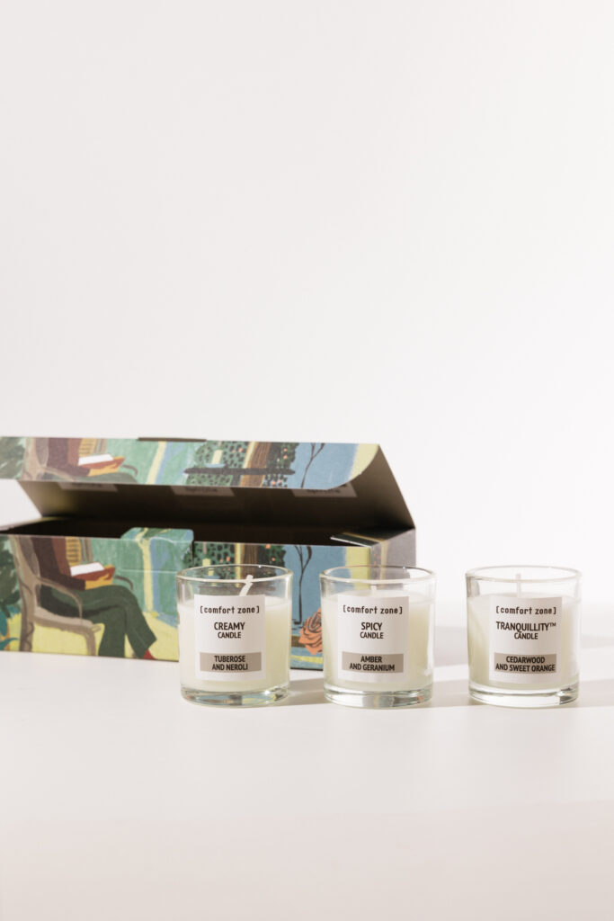 Набор “Трио аромасвечей” Comfort Zone Tranquillity Candle Set 35g+35g+35g