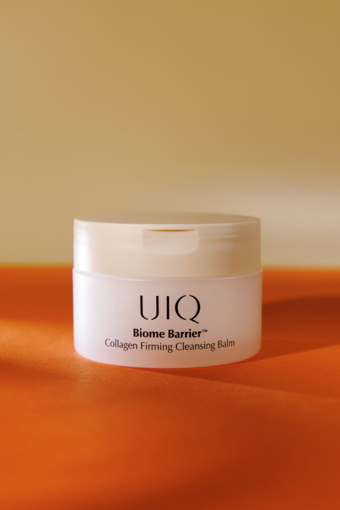 Очищающий бальзам с коллагеном и постбиотиками UIQ Biome Barrier Collagen Firming Cleansing Balm 100ml