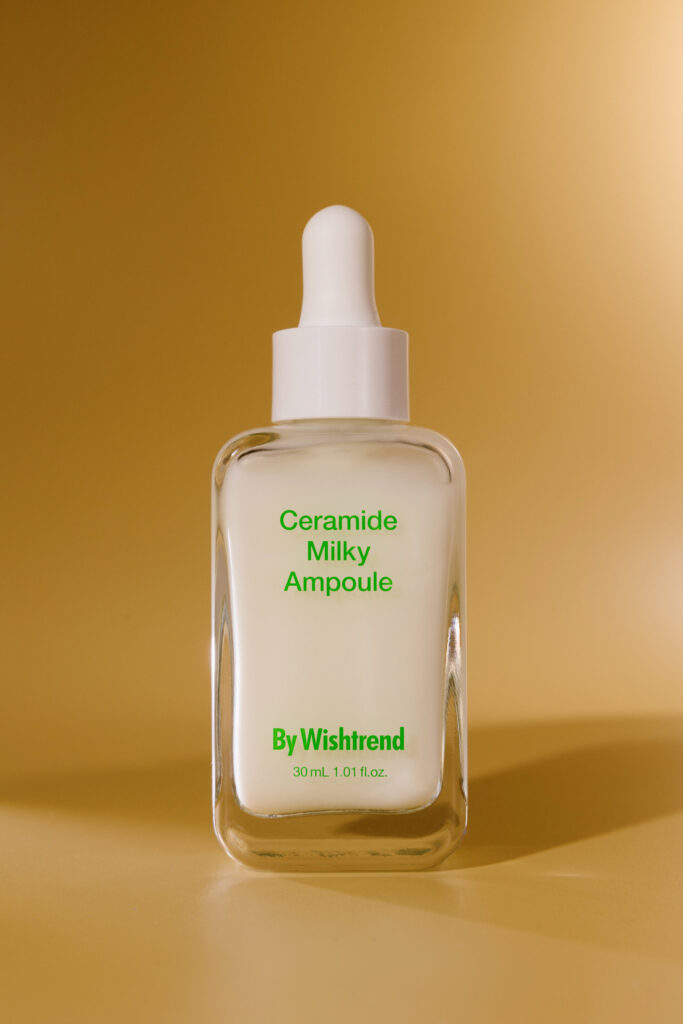 BU// Молочная сыворотка с керамидами BY WISHTREND Ceramide Milky Ampoule 30ml