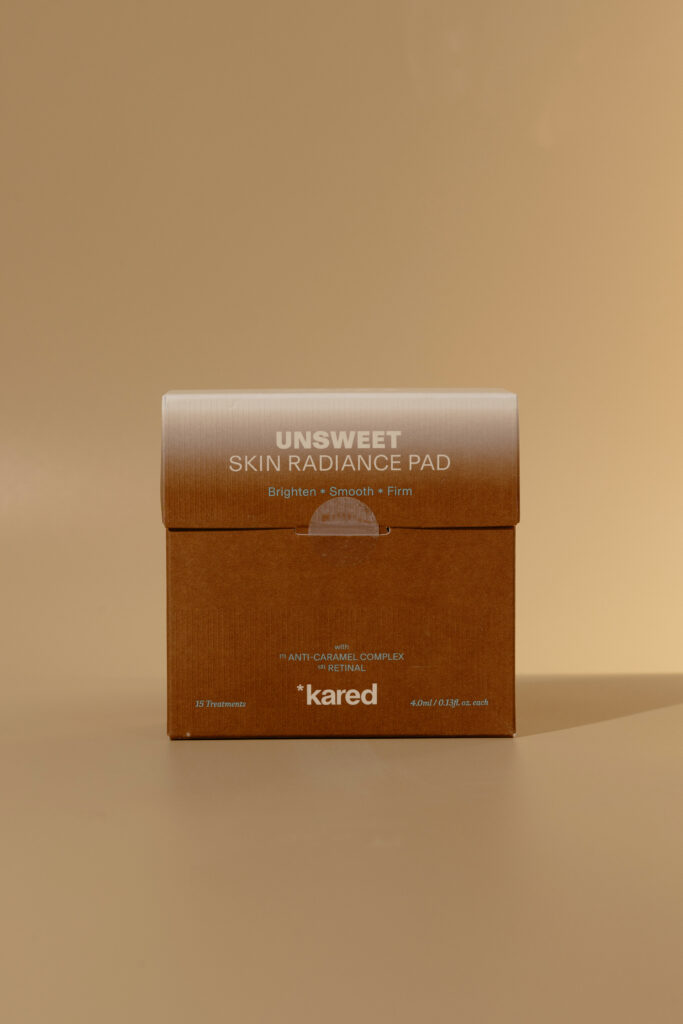 Пэды для сияния кожи *kared Unsweet Skin Radiance Pad 60 ml (15 шт)