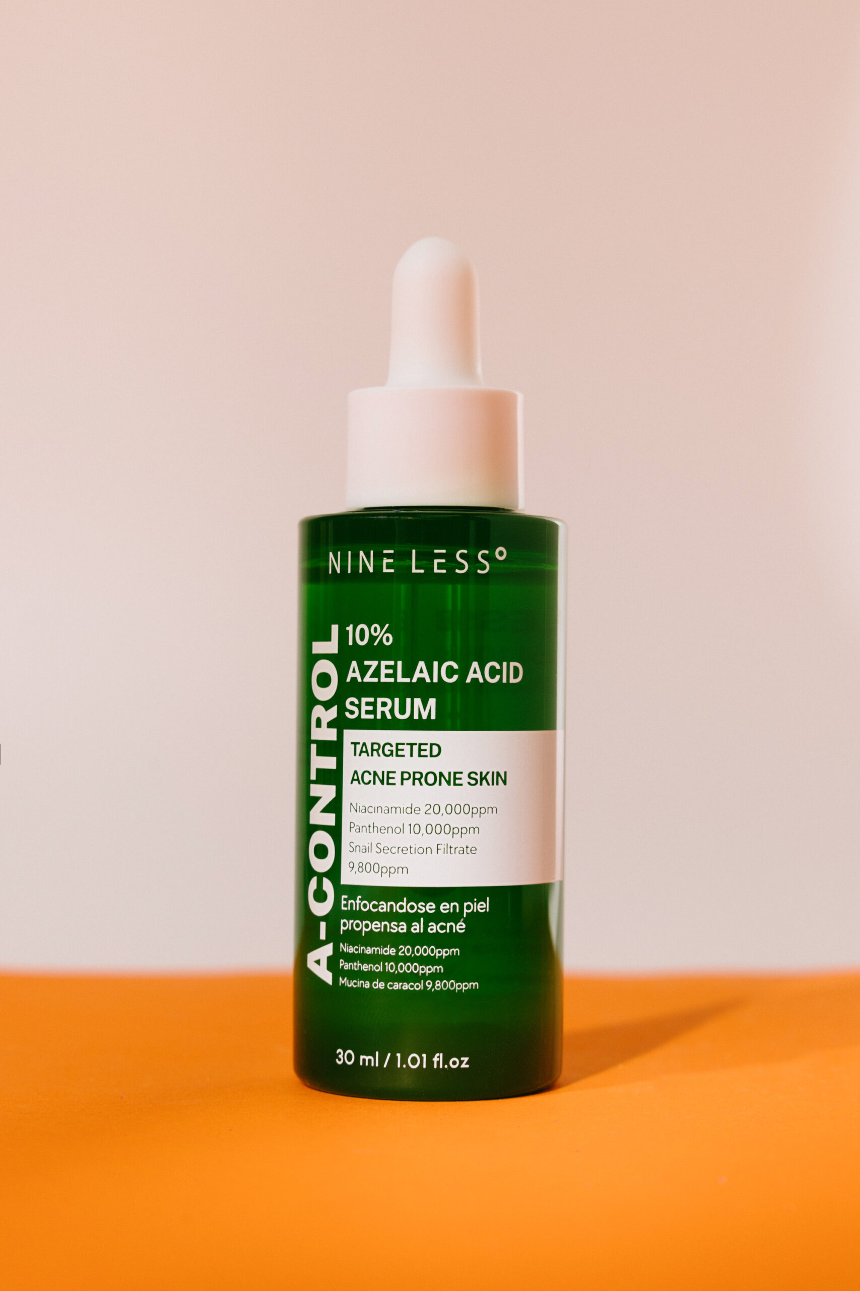 

Сыворотка против акне с азелаиновой кислотой NINE LESS A-Control 10% Azelaic Acid Serum 30ml