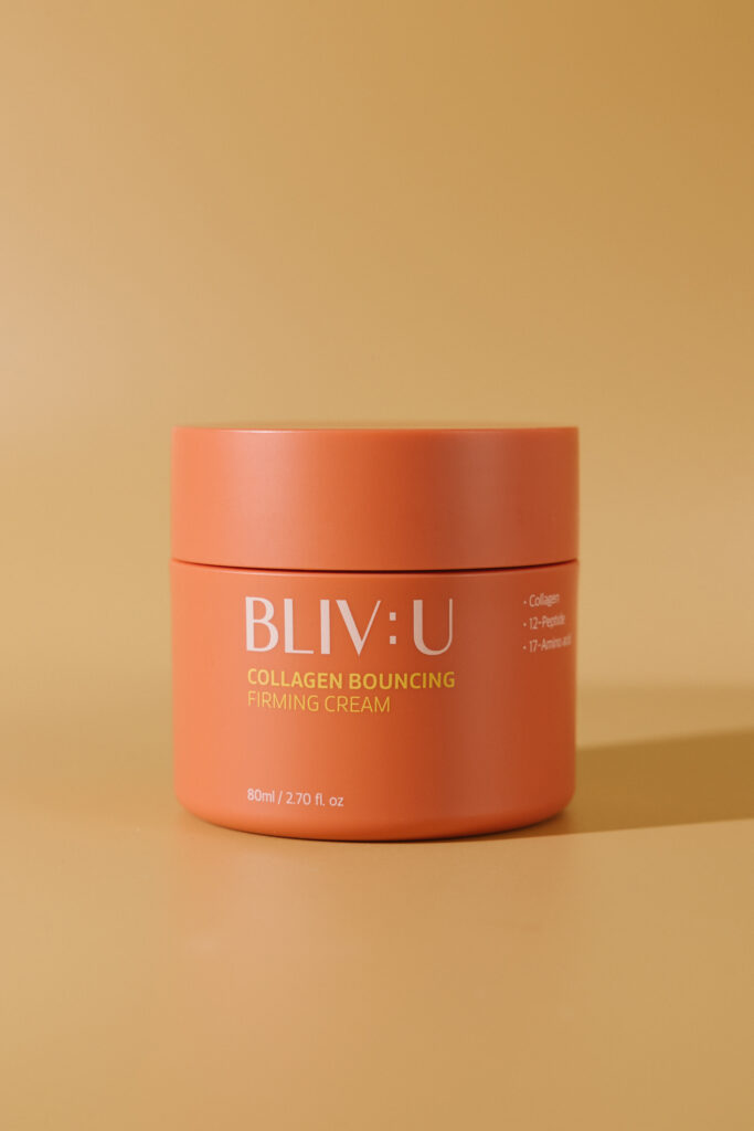 Коллагеновый крем для тургора кожи с пептидами BLIV:U Collagen Bouncing Firming Cream 80ml