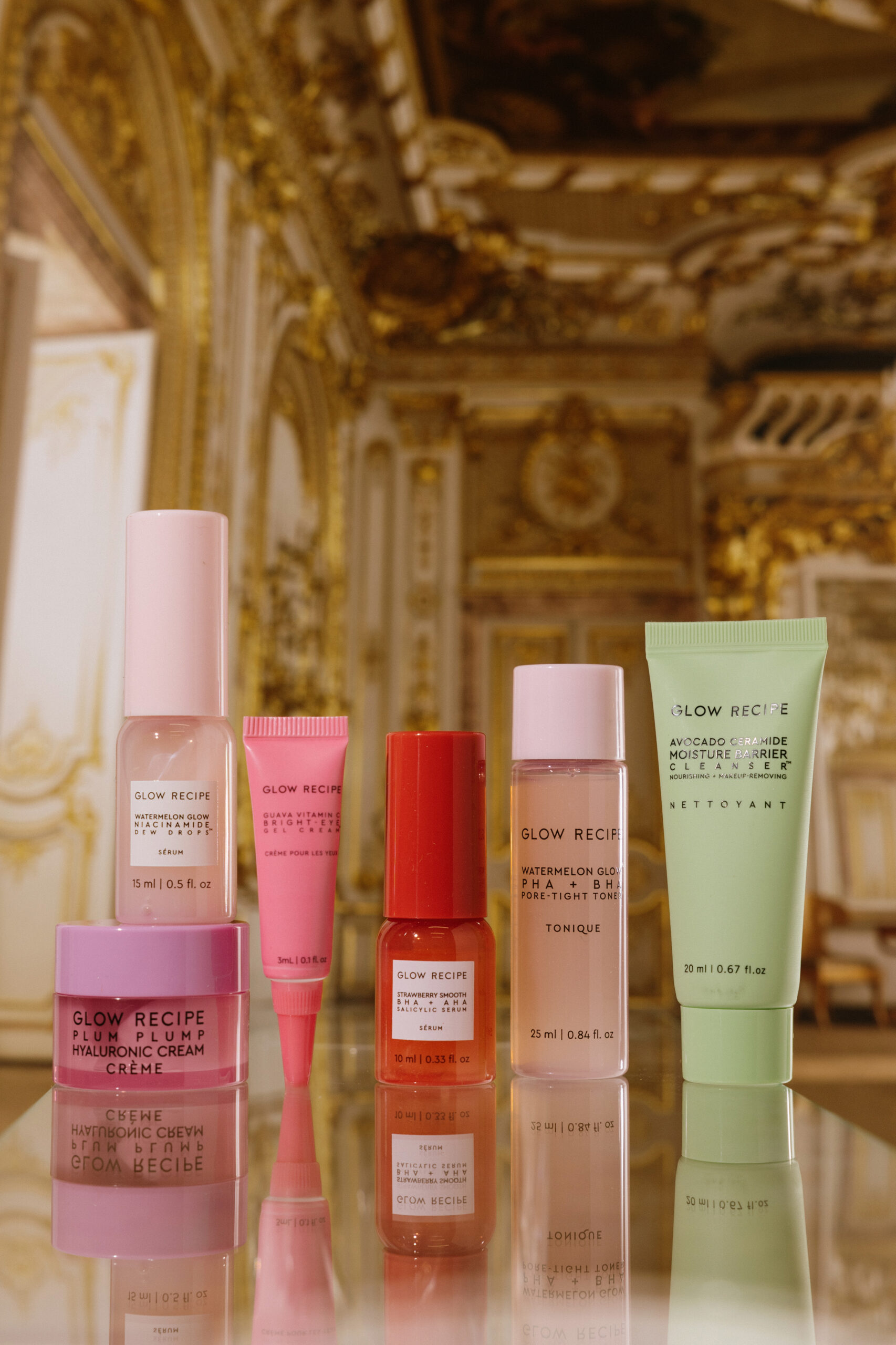 

Набор для ухода за кожей из 6 бестселлеров Glow Recipe Fruit Babies Bestseller Minis Kit 20ml/25ml/3ml/10ml/15ml/15ml