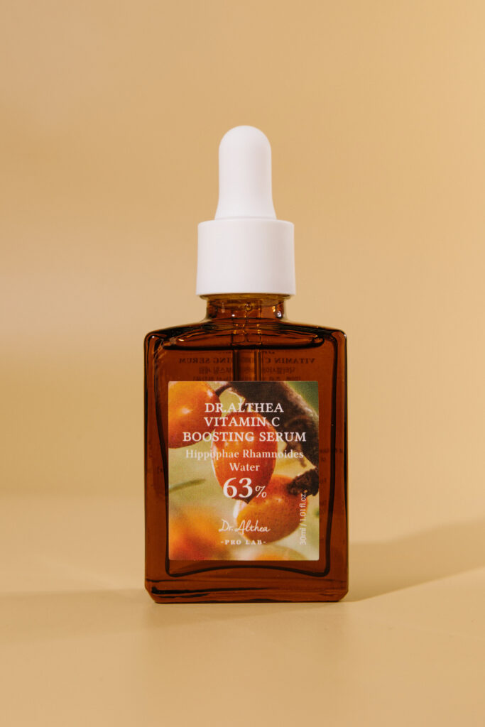 Укрепляющая бустер-сыворотка с 63% облепиховой воды Dr. Althea Vitamin C Boosting Serum 63% 30ml