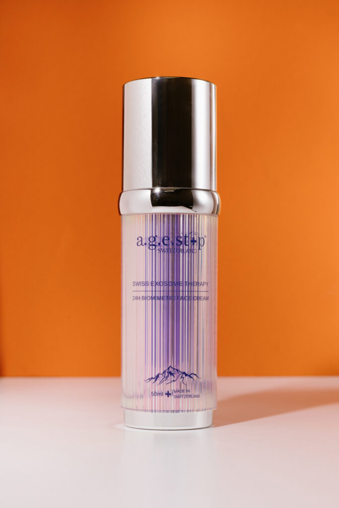 Биомиметический крем для лица с экзосомами A.G.E.STOP SWITZERLAND Swiss Exosome Therapy 24H Biomimetic Face Cream 50ml