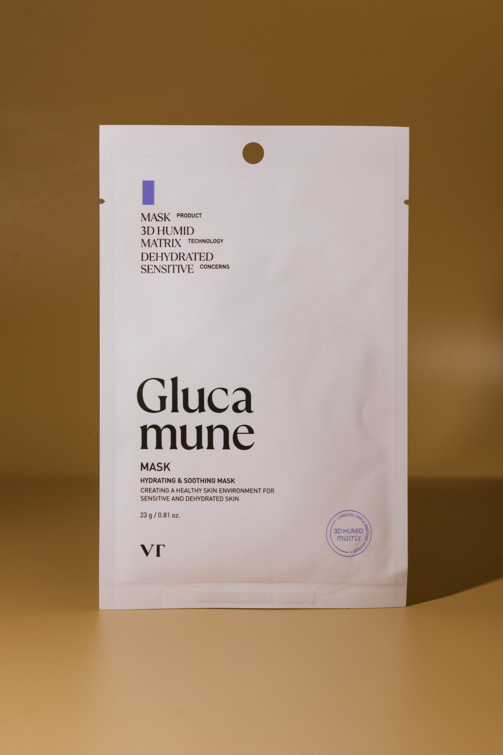 

Увлажняющая маска для лица VT Glucamune Mask 23g