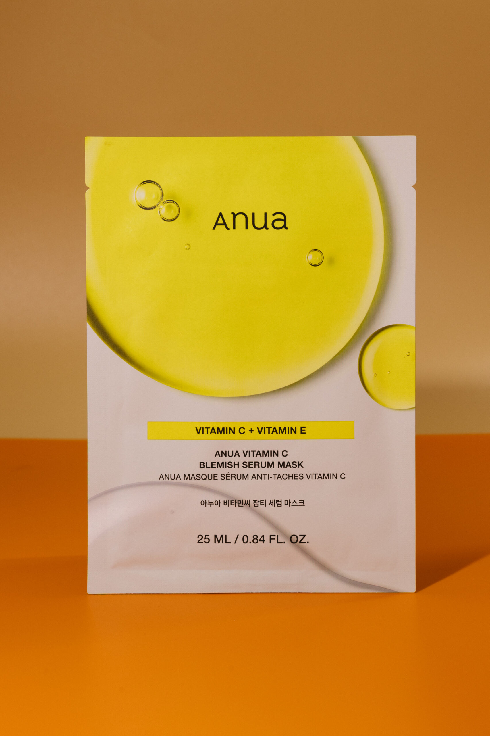 

Тканевая маска для лица с витамином С Anua Vitamin C Blemish Serum Mask 25ml
