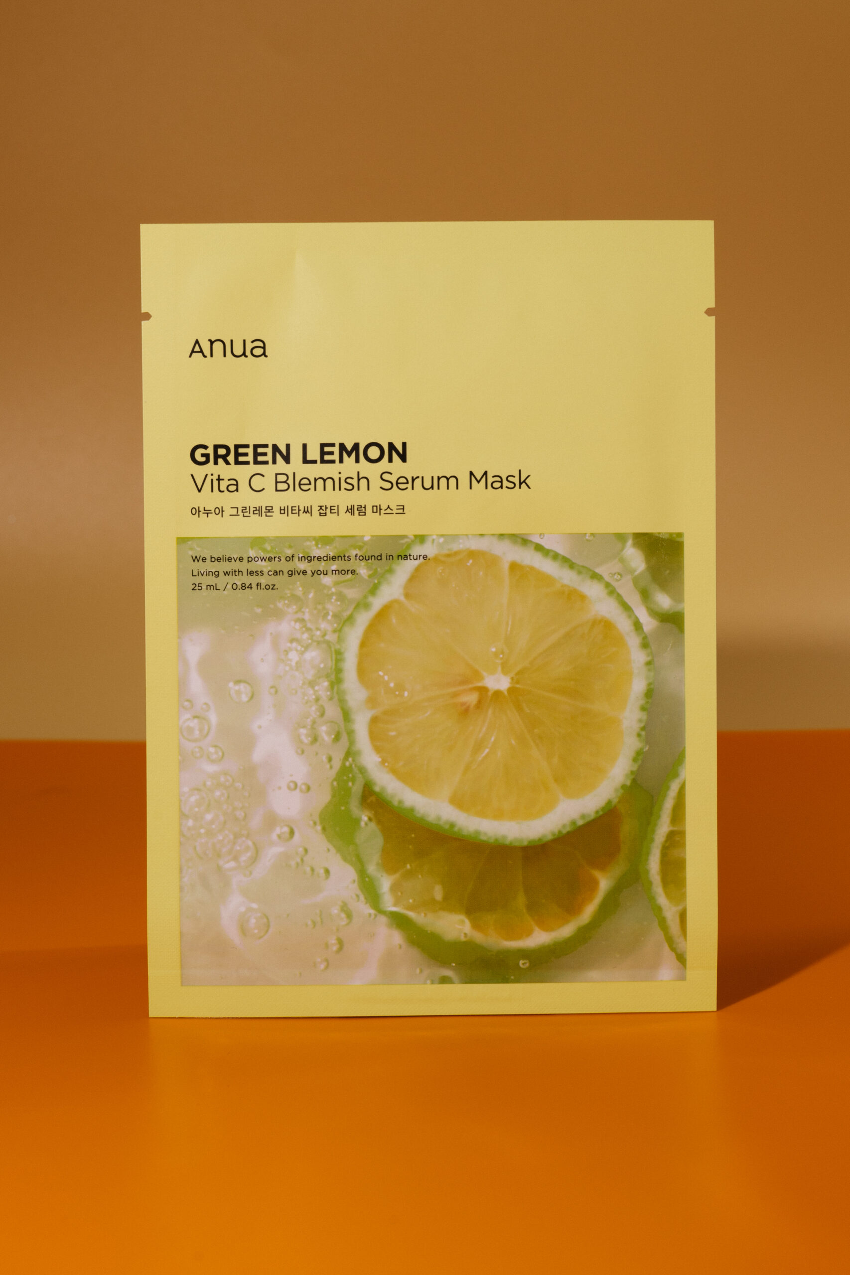 

Витаминная маска для лица Anua Green Lemon Vita C Blemish Serum Mask 25ml