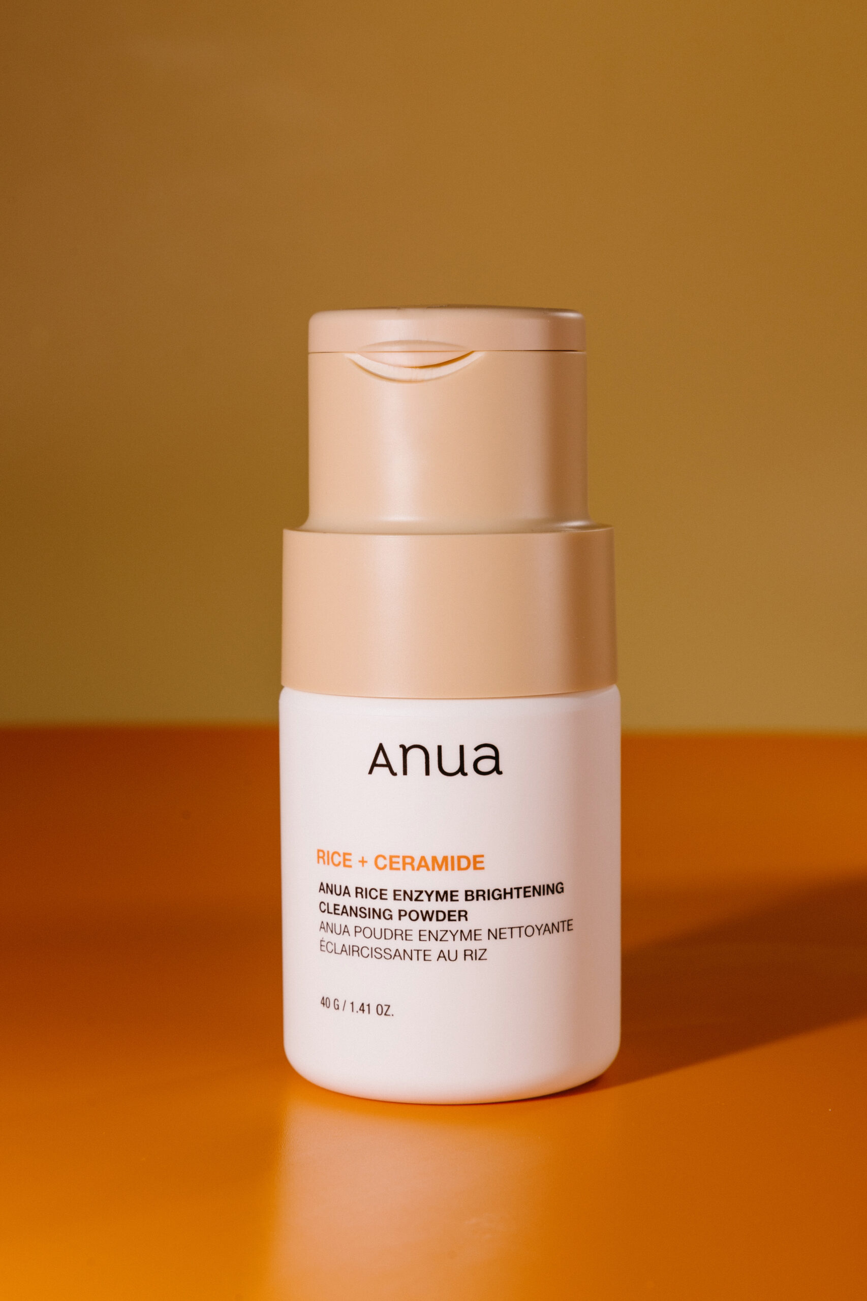 

Энзимная пудра для сияния кожи Anua Rice Enzyme Brightening Cleansing Powder 40g