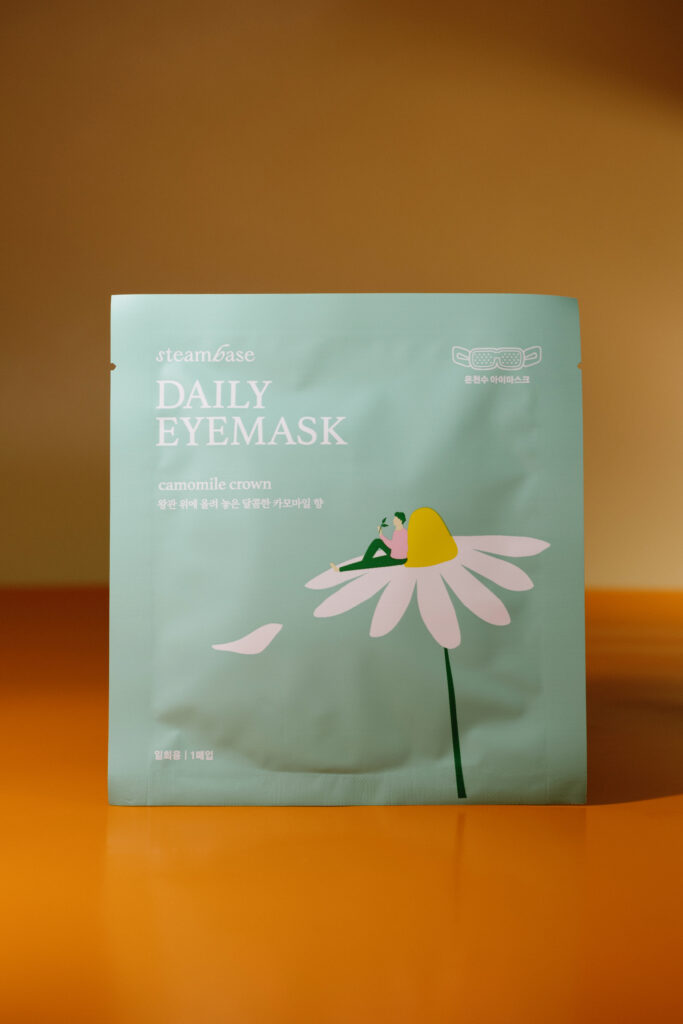 Паровая маска для глаз Steambase Daily Eyemask [Camomile Crown] 50g