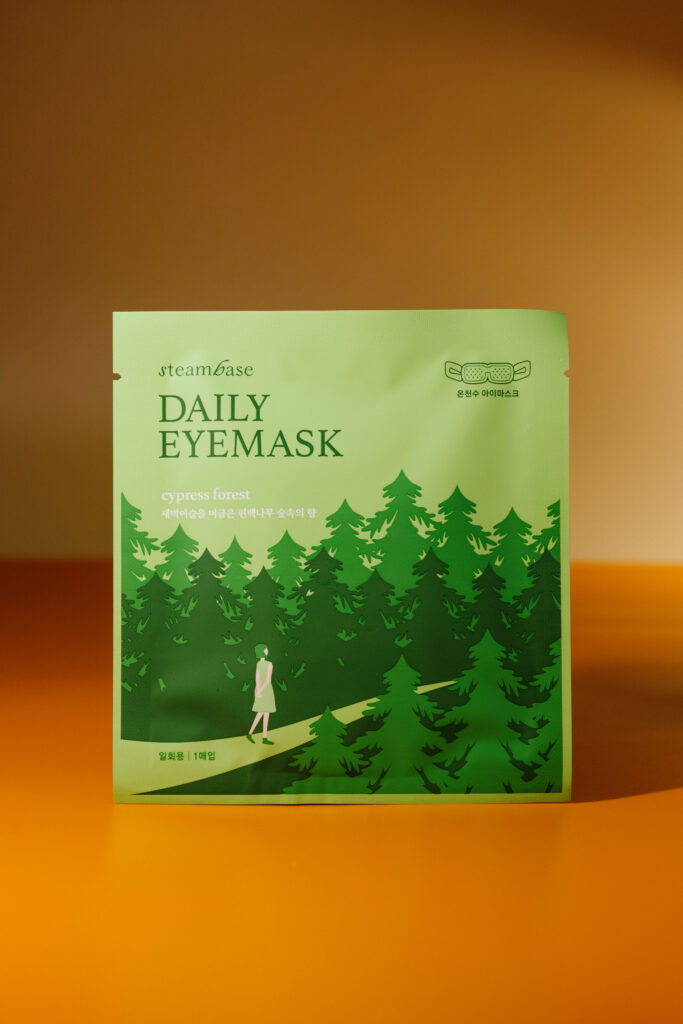 Паровая маска для глаз Steambase Daily Eyemask [Cypress Forest] 50g