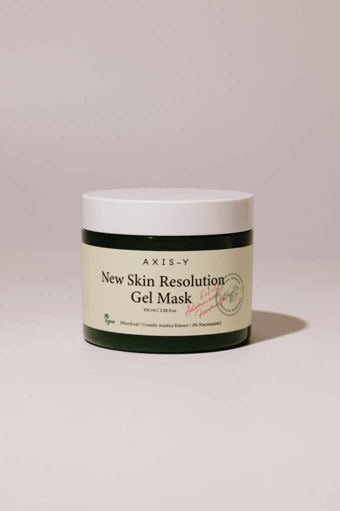 Успокаивающая гелевая маска с хауттюйнией AXIS-Y New Skin Resolution Gel Mask 100ml