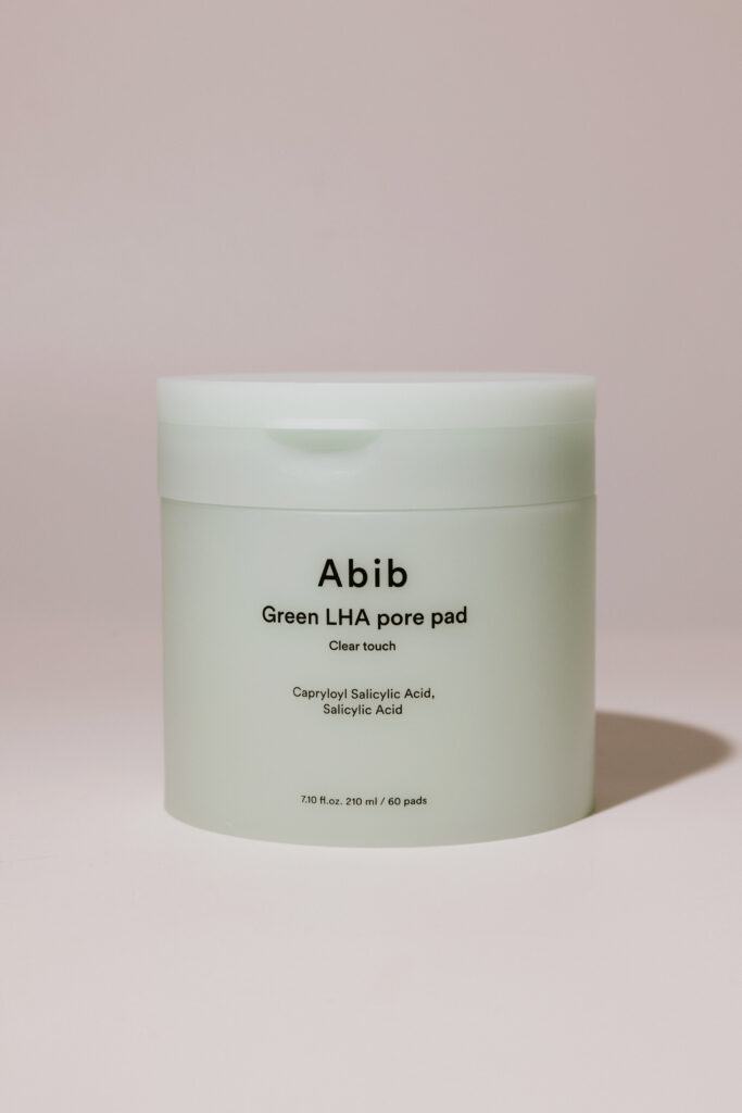 Кислотные пилинг-пэды для отшелушивания Abib Green LHA Pore Pad (60шт) 210ml