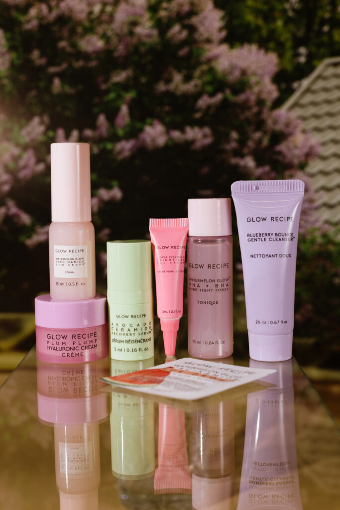 Набор мини-бестселлеров Glow Recipe Fruit Babies Mini Bestsellers Set 20ml/25ml/3ml/5ml/15ml/15ml/1,5ml
