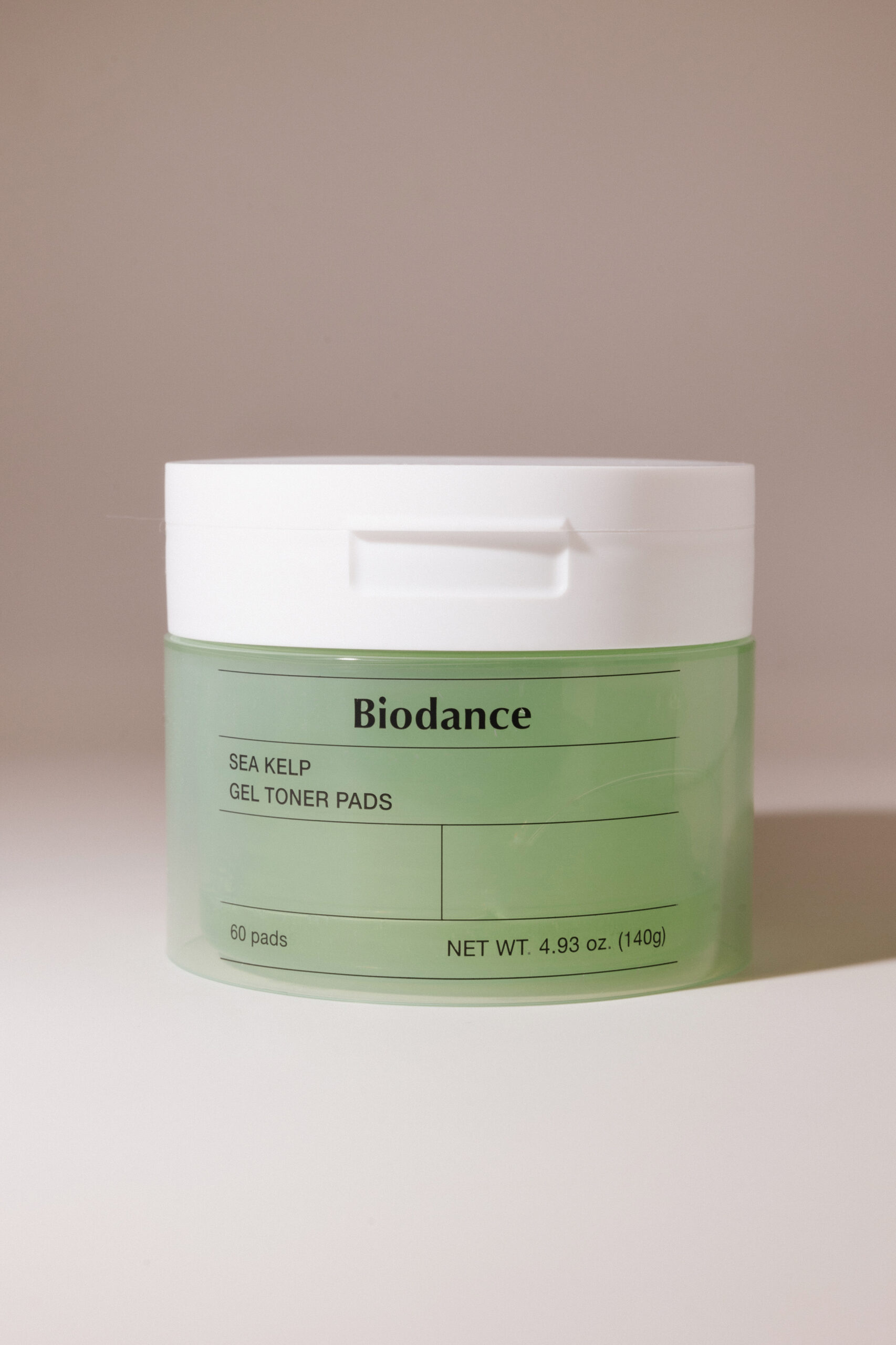 

Гидрогелевые тонер-пэды для лица с водорослями Biodance Sea Kelp Gel Toner Pad 140g (60 шт)