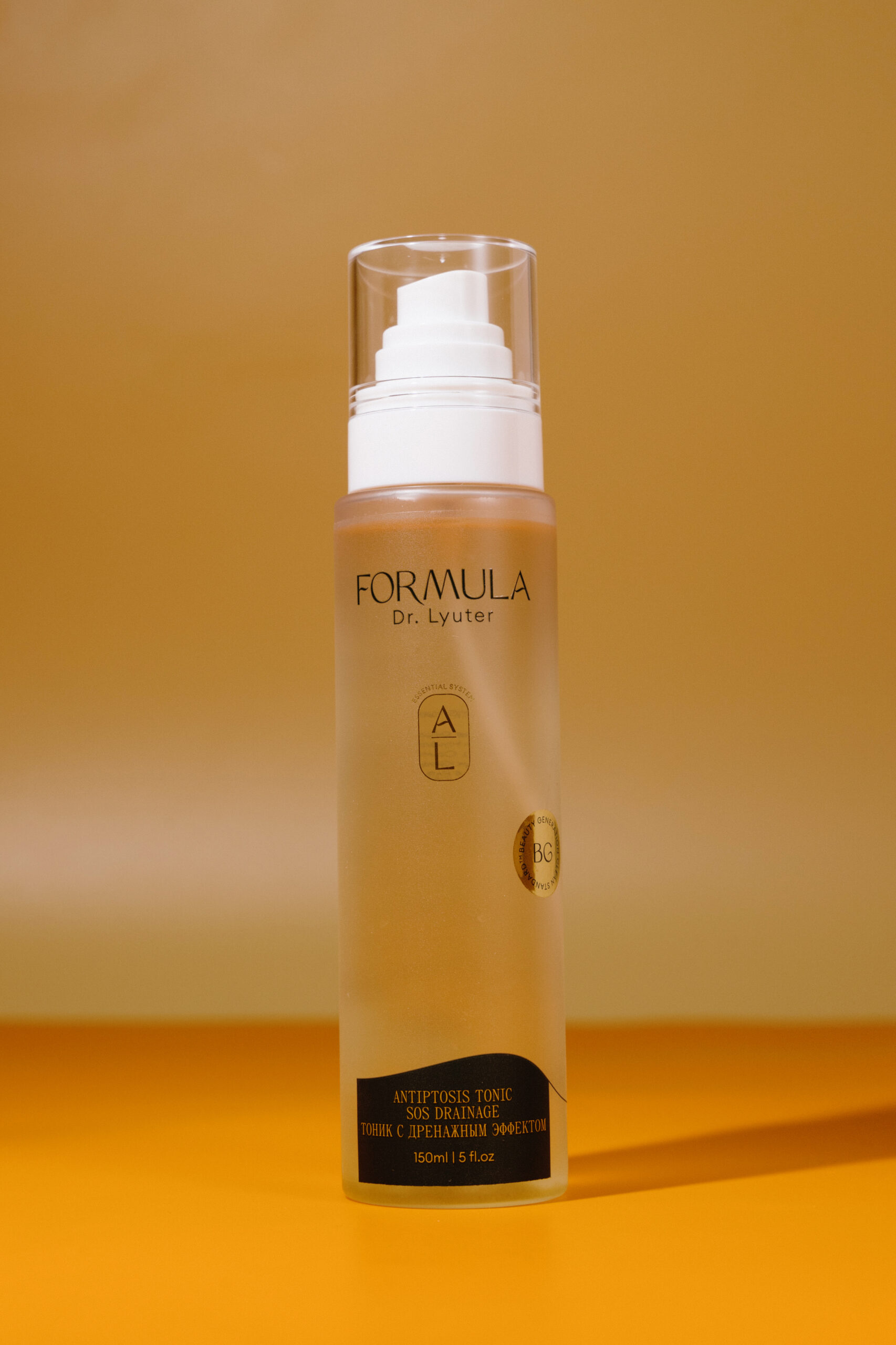 

Тоник с дренажным эффектом FORMULA Dr. Lyuter Antiptosis SOS Drainage Tonic 150ml