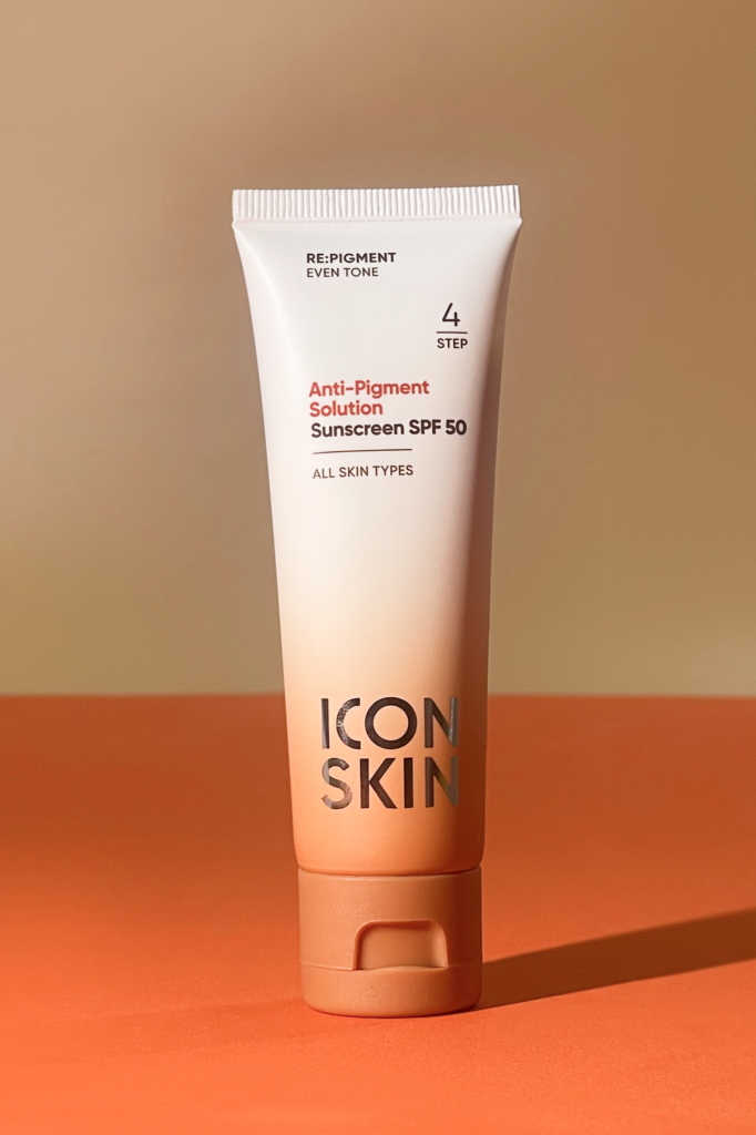 Солнцезащитный крем ICON SKIN Anti-Pigment Solution Sunscreen SPF 50++ 50ml
