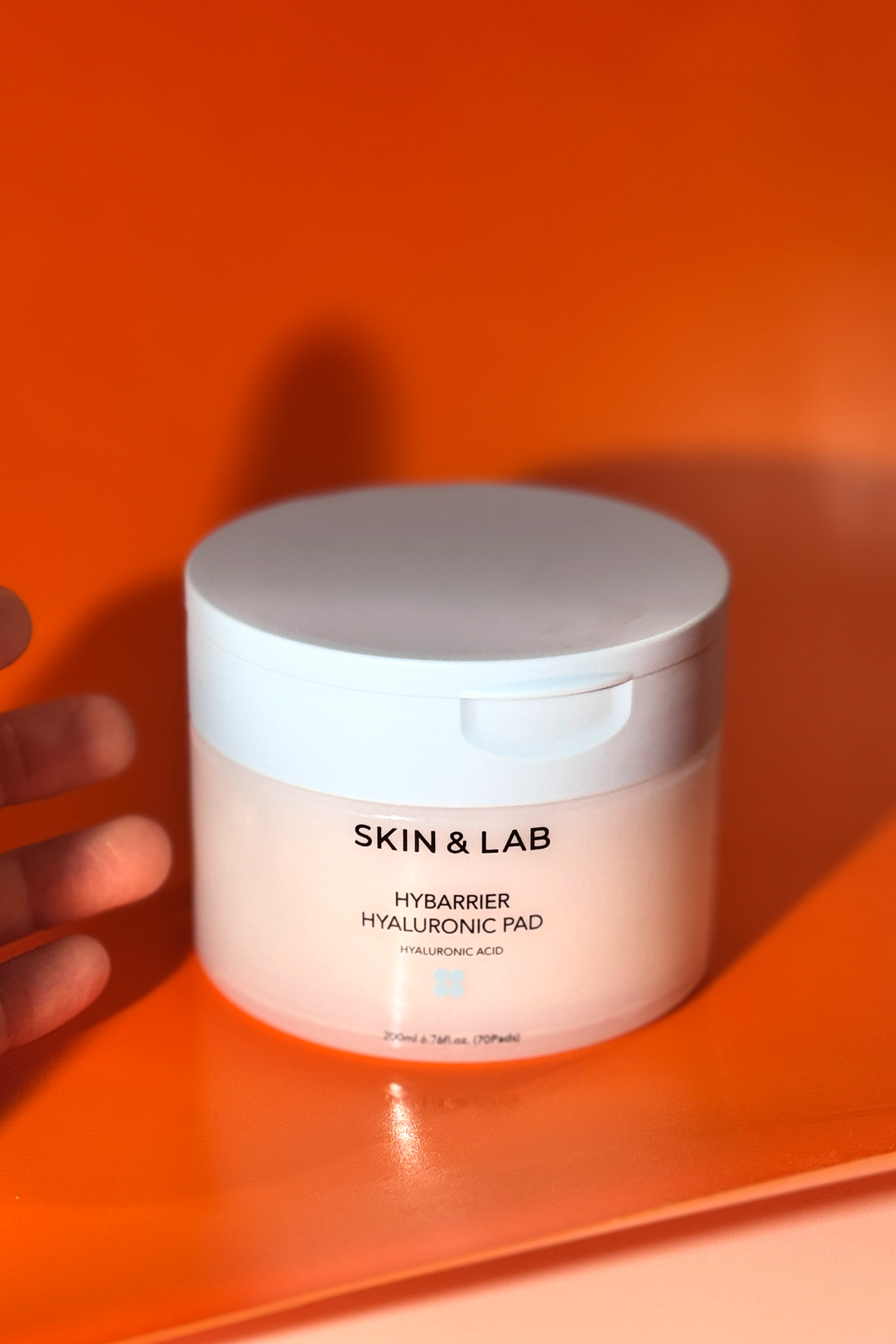 Пэды для увлажнения с гиалуроновой кислотой SKIN &LAB Hybarrier Hyaluronic Pad (70EA) 200ml