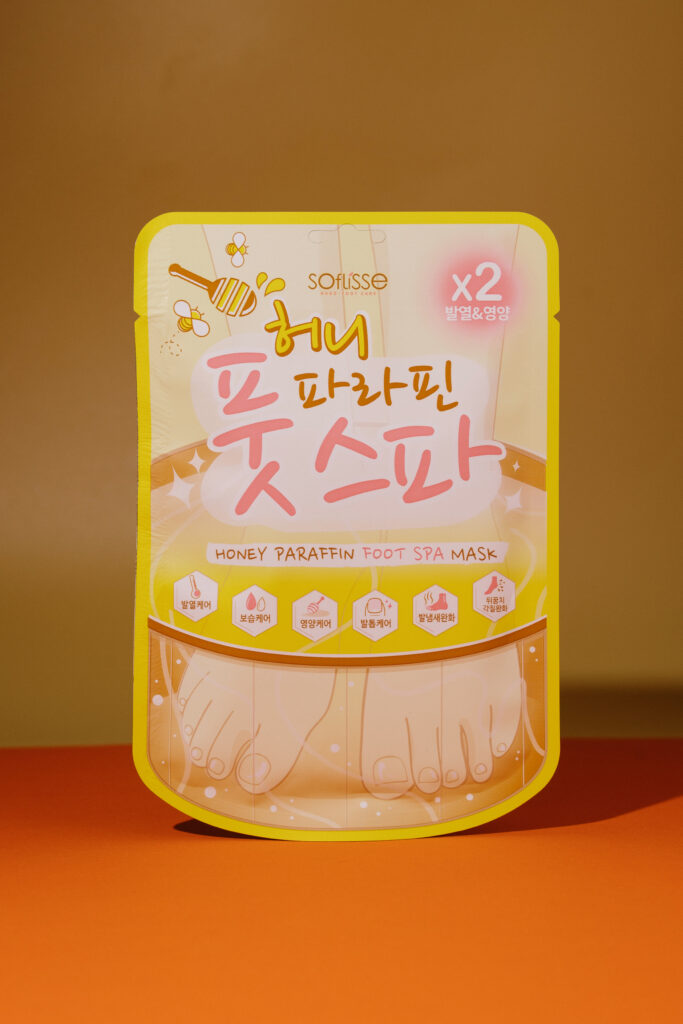Маска для ног с медом и парафином soflisse Honey Paraffin Food Spa Mask 18g