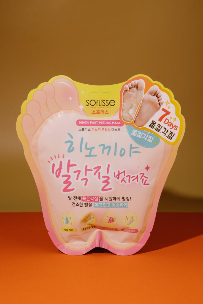 Пилинг-маска для ног soflisse Hinoki Foot Peeling Mask 40ml