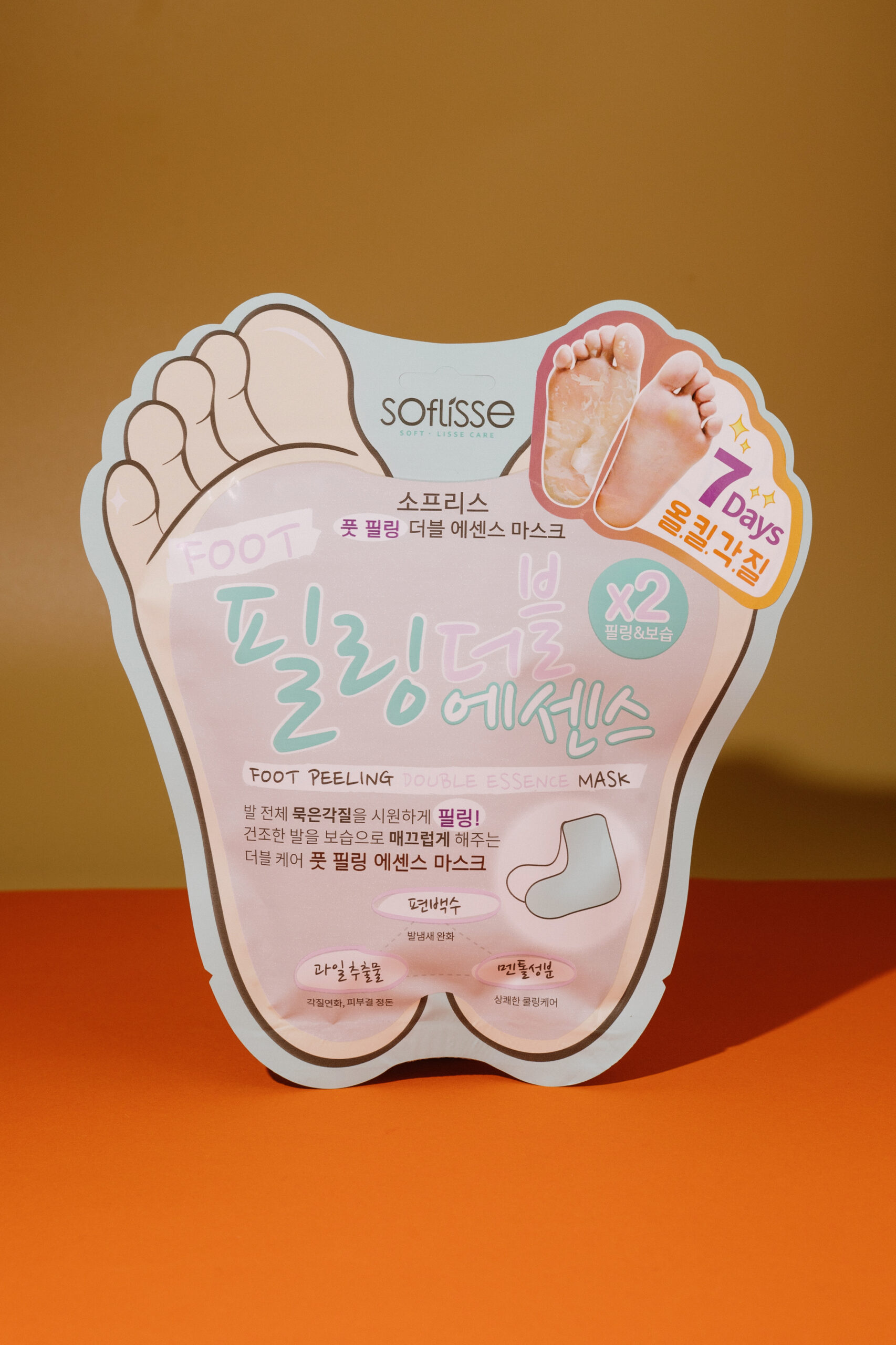 

Маска-пилинг для ног soflisse Foot Peeling Double Essence Mask 40ml