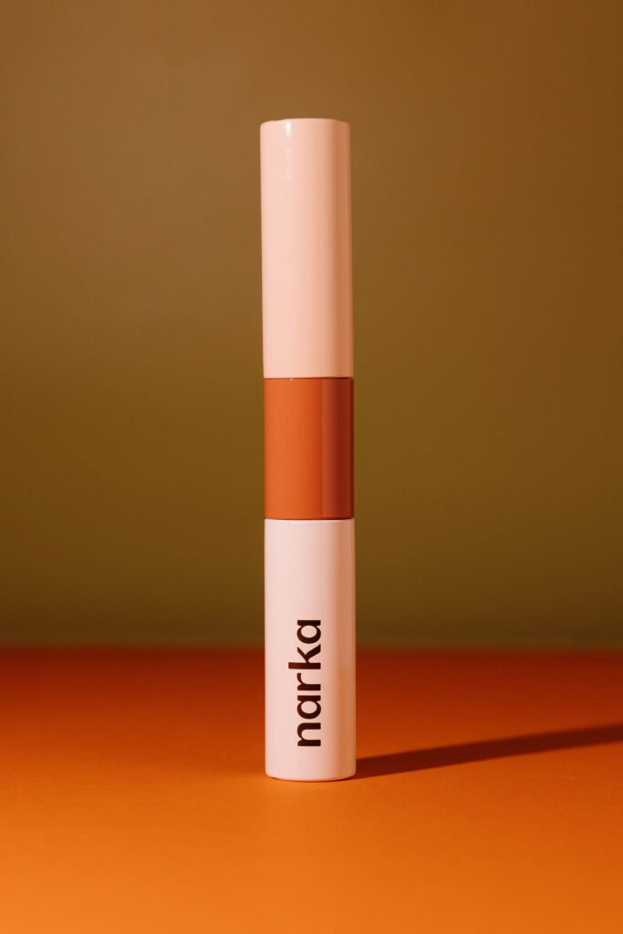 Тушь для укладки волос с сильной фиксацией narka Core Rebuild Hard Fit Hair Mascara 5ml*2