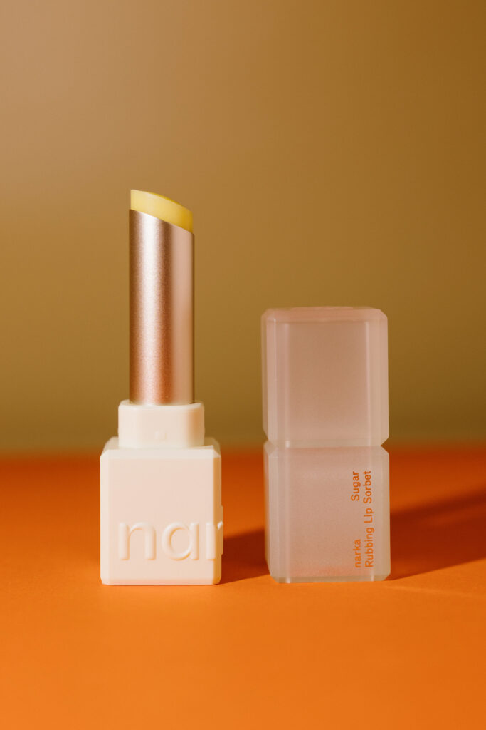 Сахарный сорбет для губ narka Sugar Rubbing Lip Sorbet [00 Lemon Marmalade] 4,5g