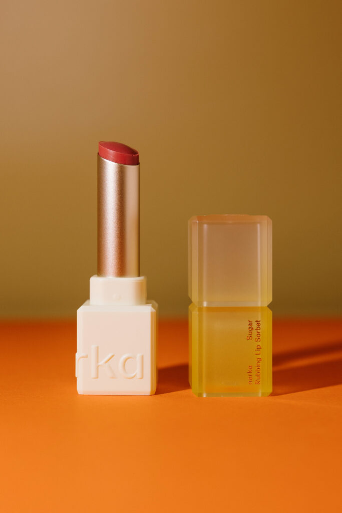 Сахарный сорбет для губ narka Sugar Rubbing Lip Sorbet [05 Blushed Vanilla] 4,5g