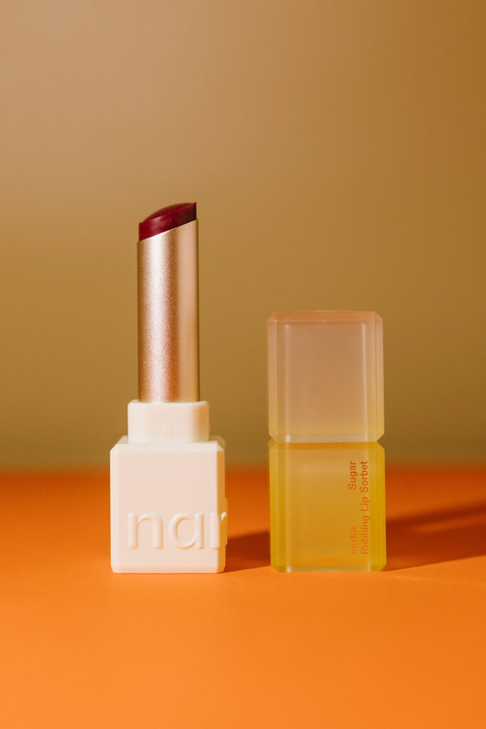 Сахарный сорбет для губ narka Sugar Rubbing Lip Sorbet [06 Raspberry Rum] 4,5g