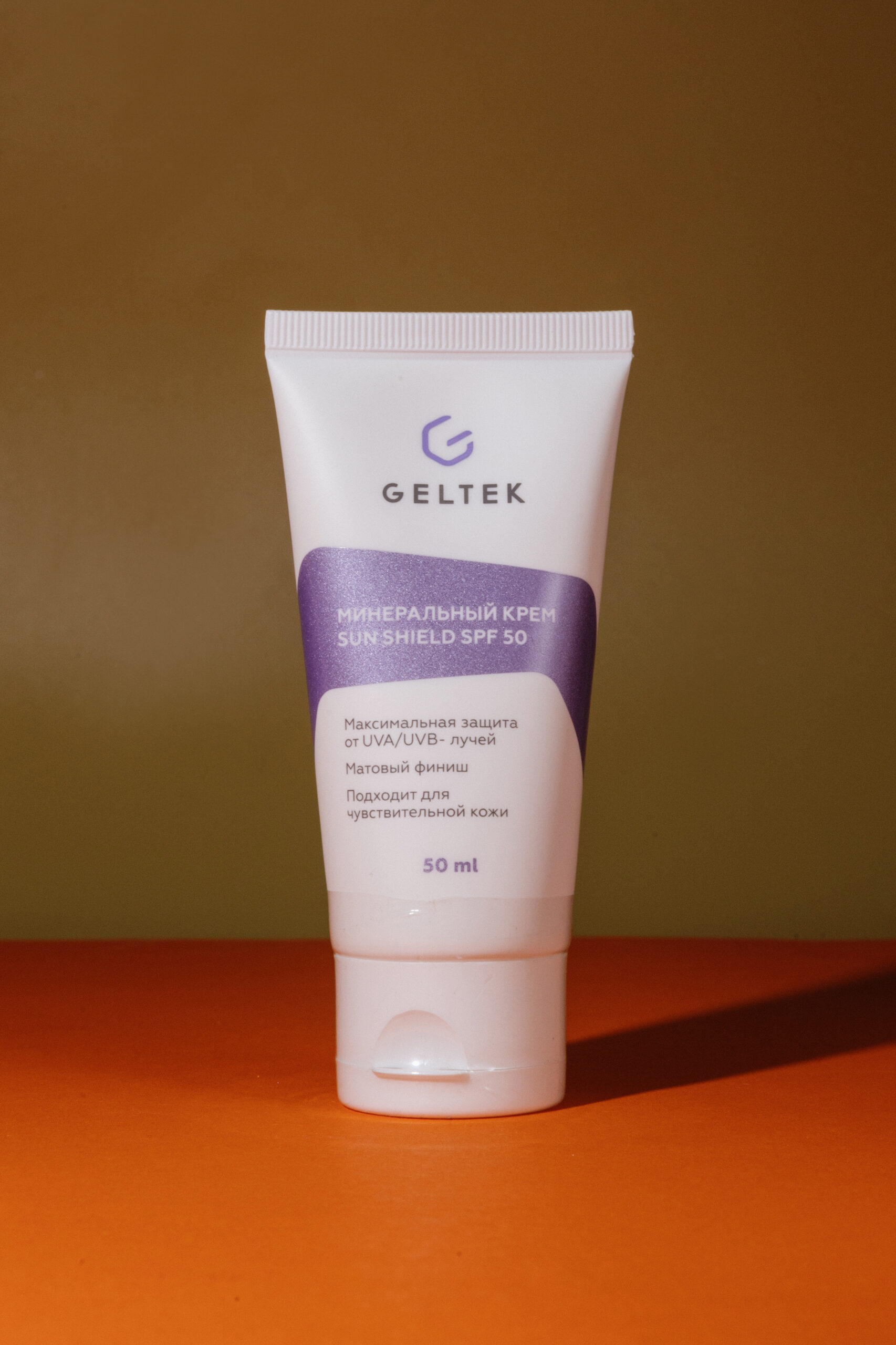 

Минеральный крем Geltek Sun Shield SPF50+ 50ml