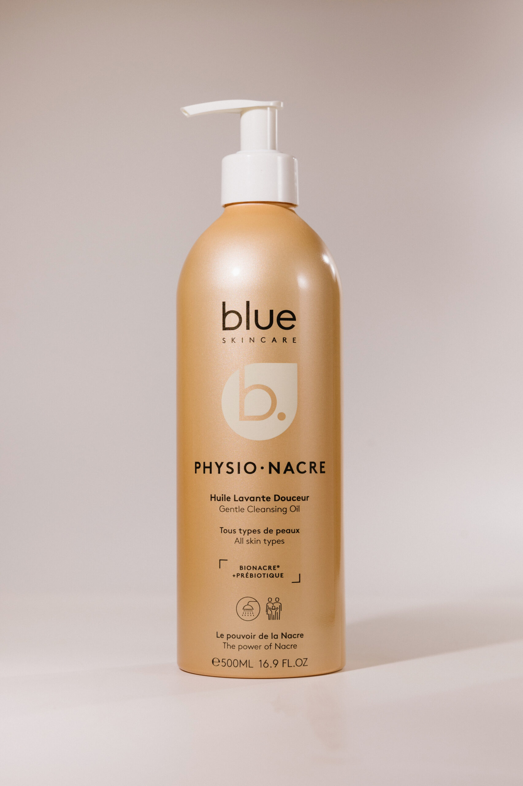 

Масло для душа смягчающее BLUE SKINCARE Physio Nacre Gentle Cleansing Oil 500ml