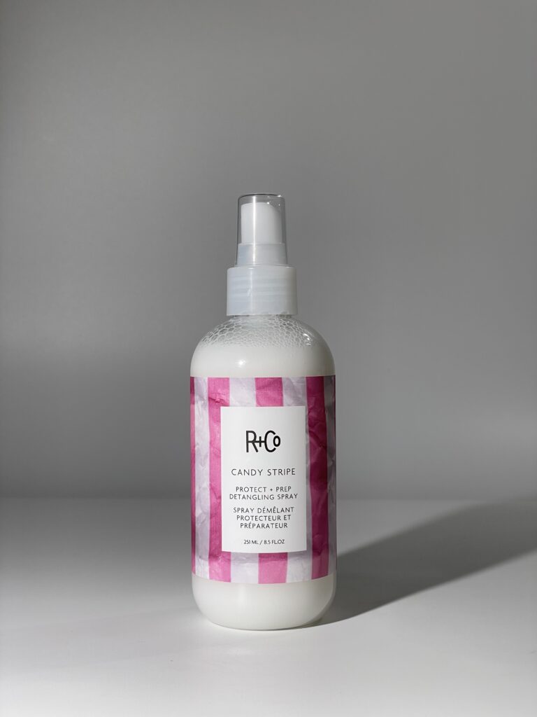 Спрей для защиты и распутывания волос “Леденец” R+Co Candy Stripe Protect + Prep Detangling Spray 251ml