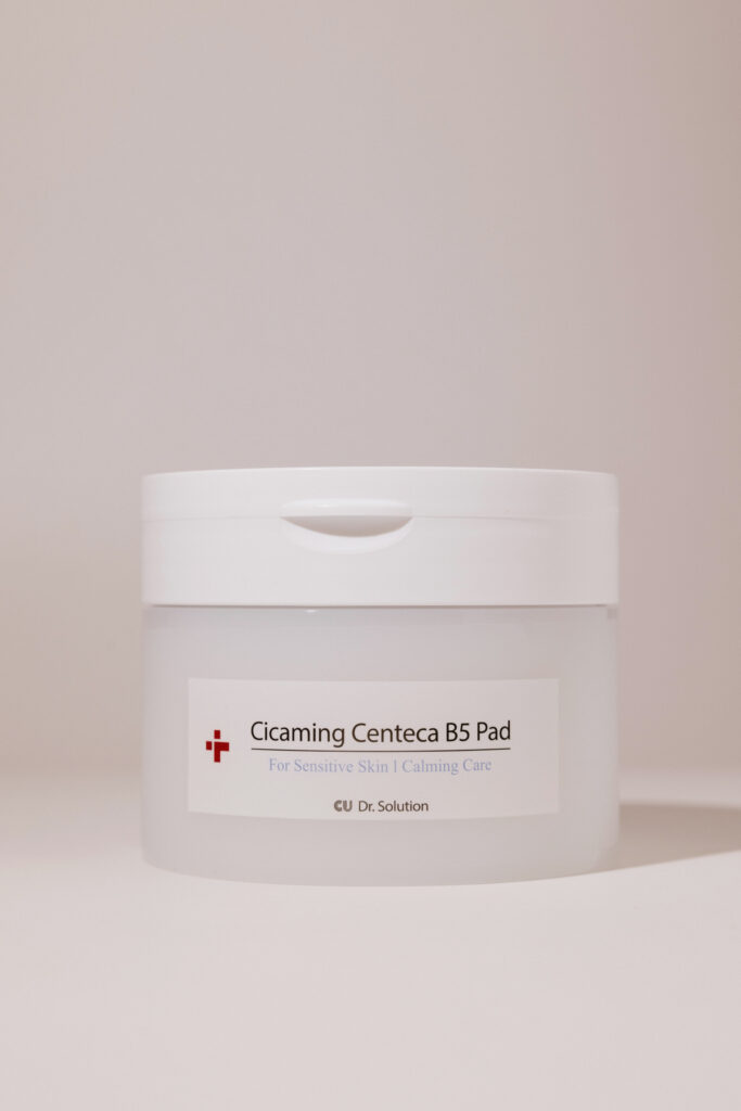 Успокаивающие тонер пэды с центеллой и пантенолом CU Dr. Solution Cicaming Centeca B5 Pad 160g