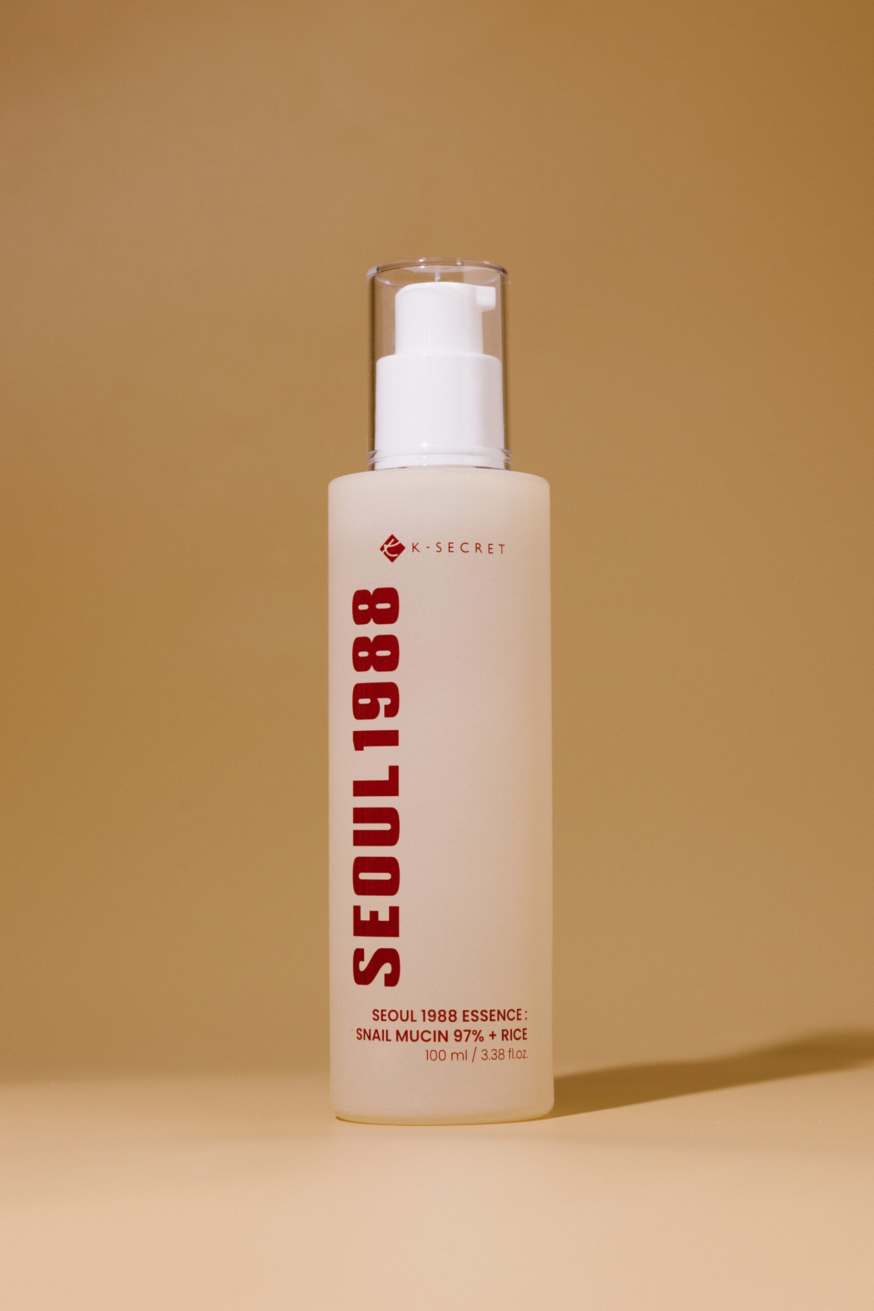 

Эссенция для лица с муцином улитки K-Secret Seoul 1988 Essence : Snail Mucin 97% + Rice 100ml