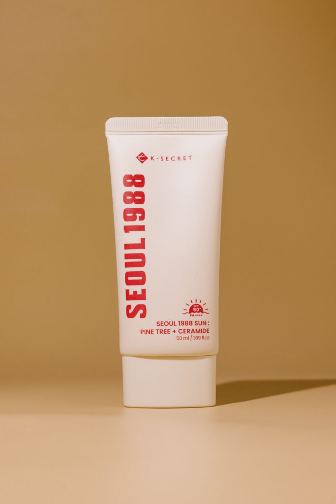 Санскрин K-Secret Seoul 1988 Sun: Pine Tree + Ceramide SPF50+ PA++++ 50ml
