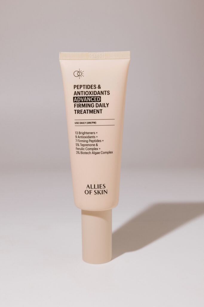 Усиленный укрепляющий пептидный крем с антиоксидантами ALLIES OF SKIN Peptides&Antioxidants Advanced Firming Daily Treatment 75ml