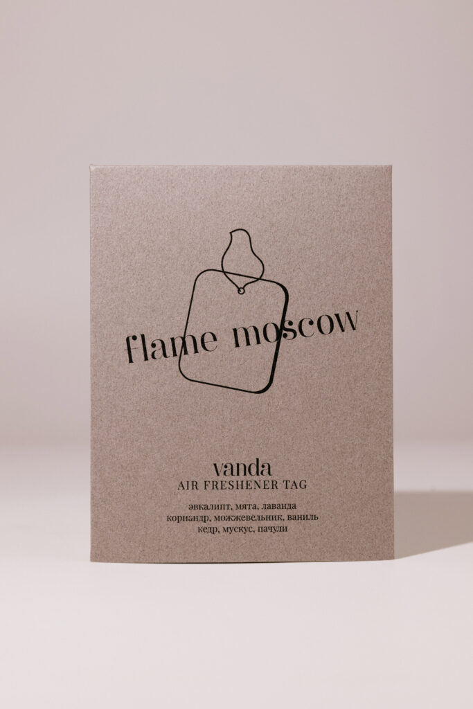 Ароматическое саше автомобильное Flame Moscow Vanda