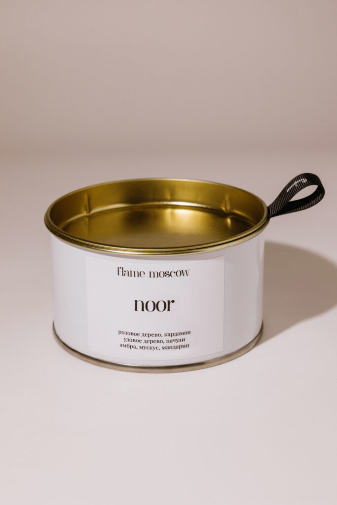 Свеча в металле Flame Moscow Noor 310ml