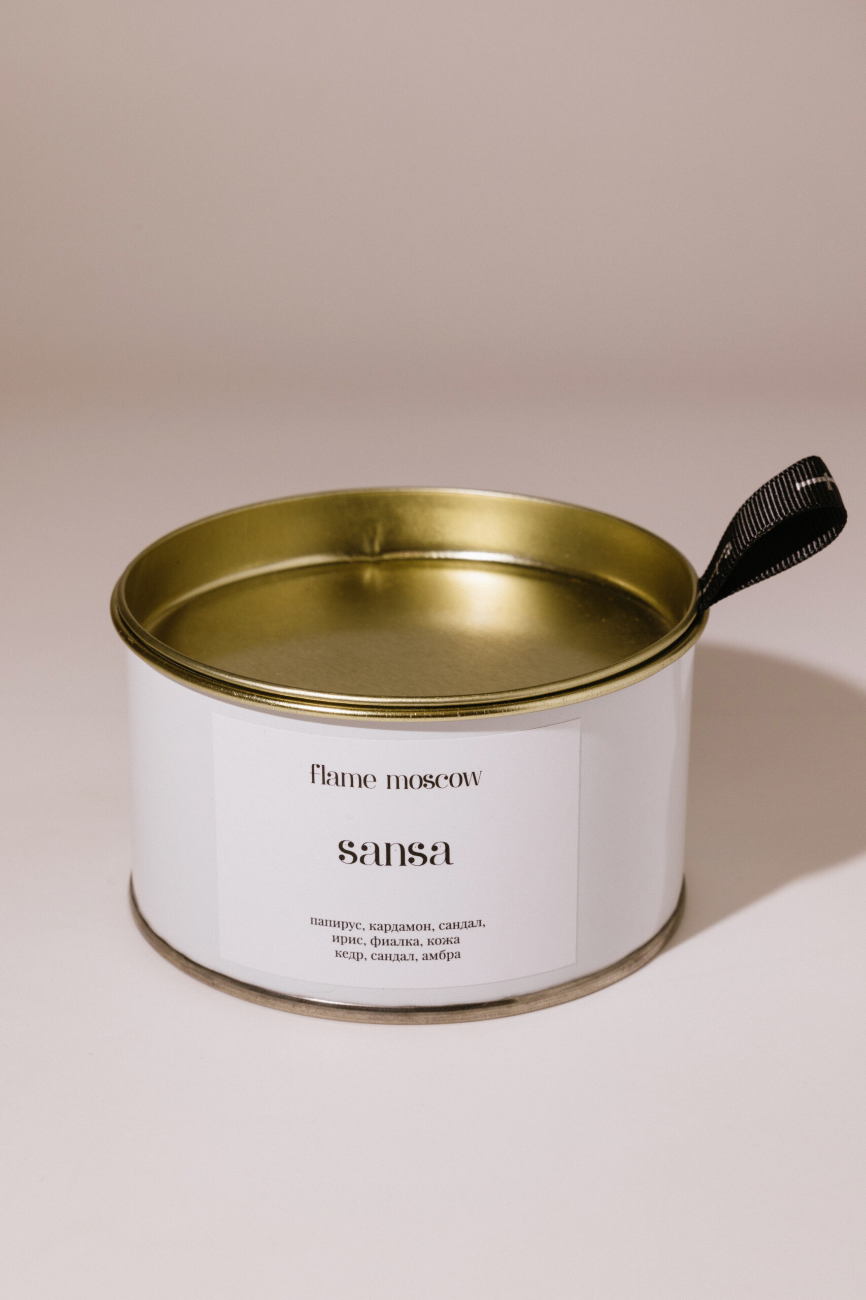 

Свеча в металле Flame Moscow Sansa 310ml