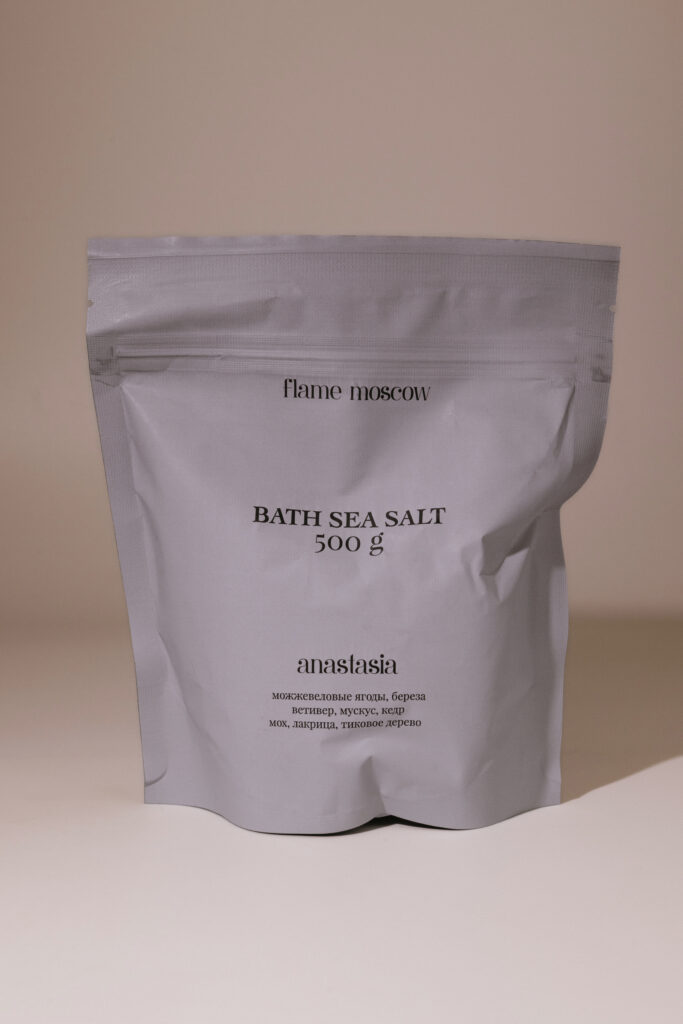 Соль для ванны Flame Moscow Anastasia 500g